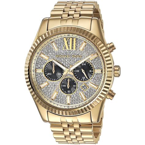 michael kors mk8280 price|oversized lexington gold tone watch.